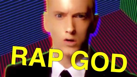 eminem rap god lyrics fast part reaction